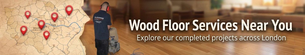 Wood floor services advertisement