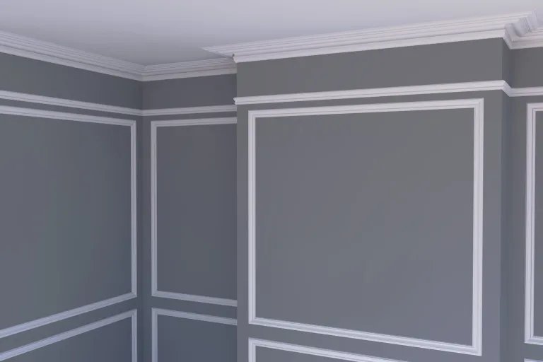 Close up of ceiling medallion