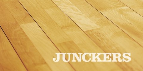 Installed wood floor