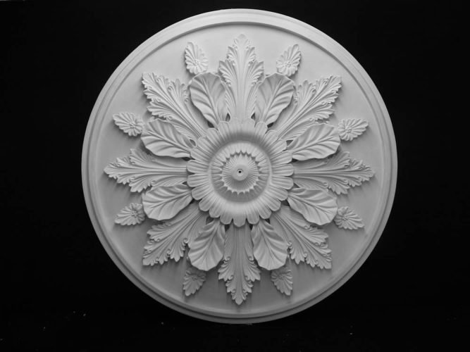 Ornate cornice detail