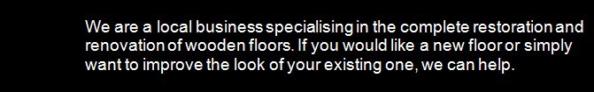 Close up of polished wooden floor.