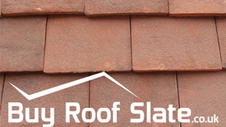 Close-up of slate roof tiles