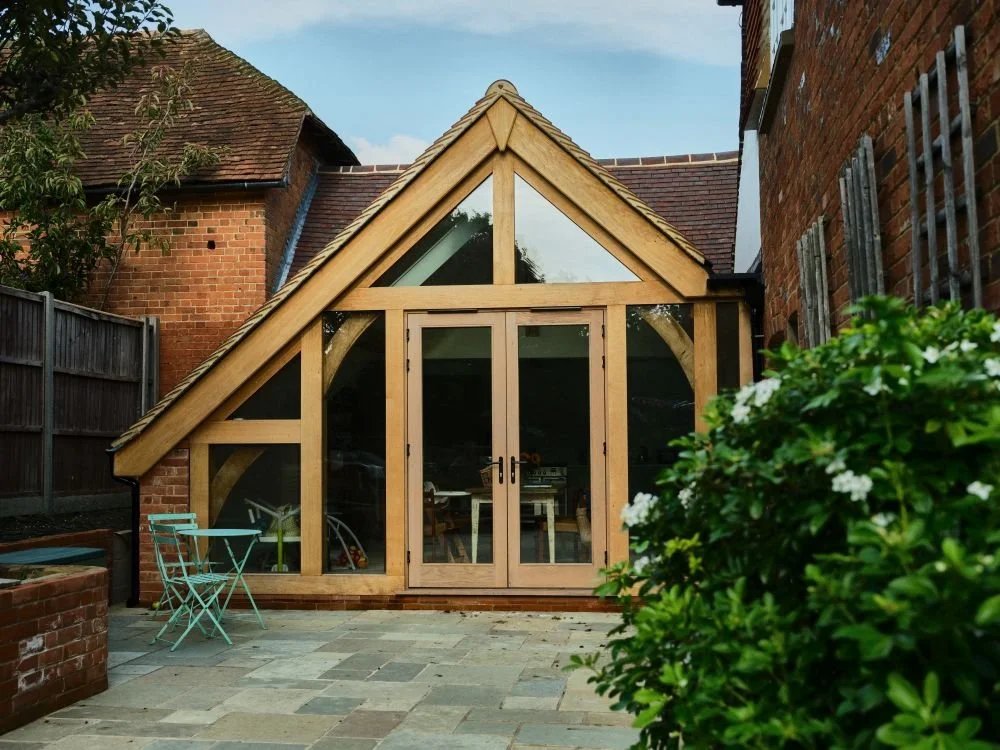 Oak frame extension
