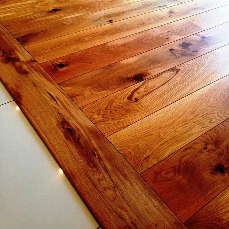 Wood floor detail