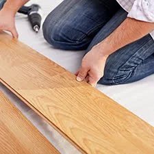 Installing wooden floor