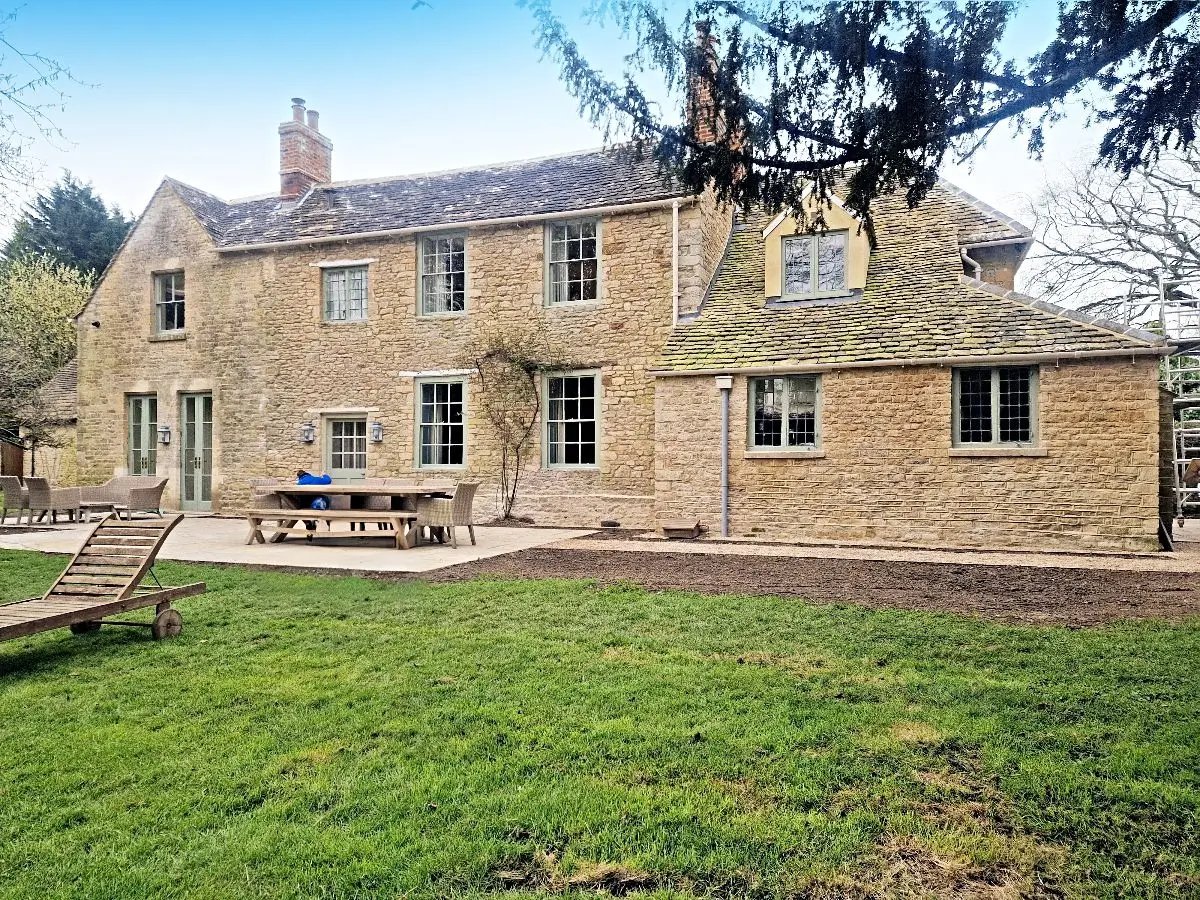 Stone house exterior