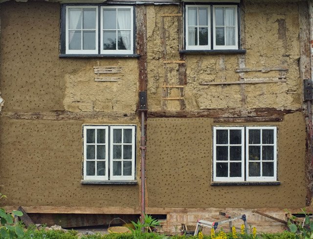 Lime plastering repairs by DB Building Conservation